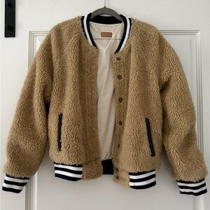 Mother Letterman Snap Jacket Size M